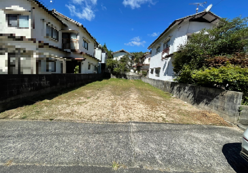 緑豊かで陽当りの良い廿日市市の土地、新築用地にいかがでしょうか