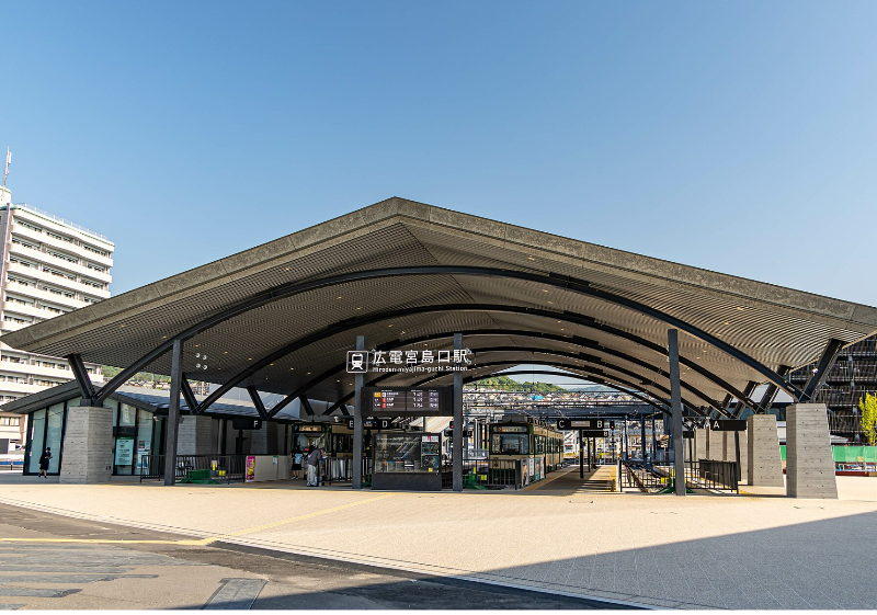 緑豊かで陽当りの良い廿日市市の土地、新築用地にいかがでしょうか